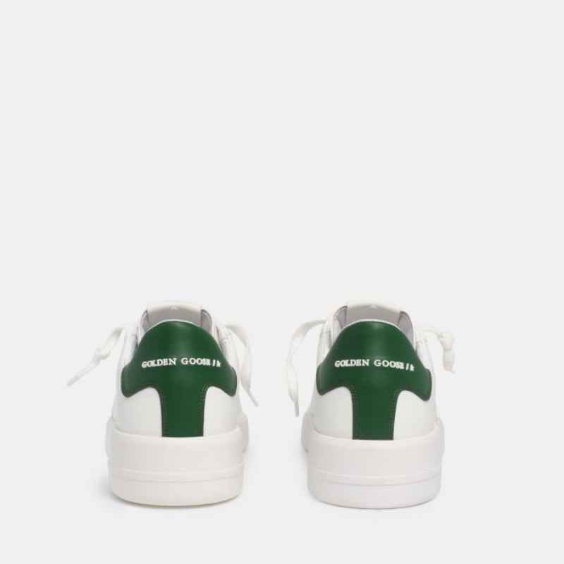 Golden Goose Purestar White Green