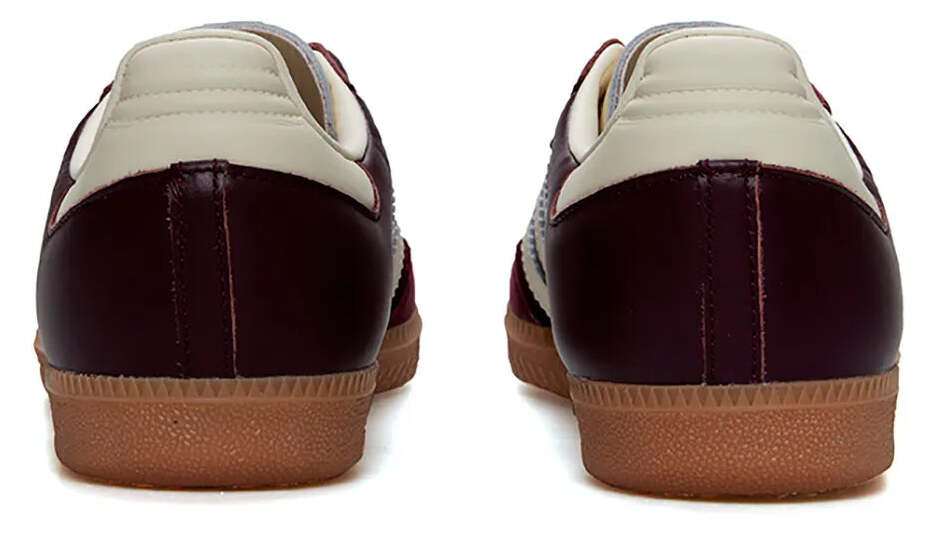 Adidas Samba OG 'Maroon Gold Metallic'