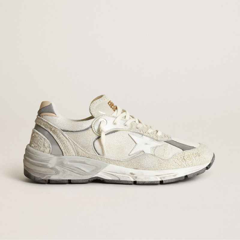 Golden Goose Dad-Star White Gray