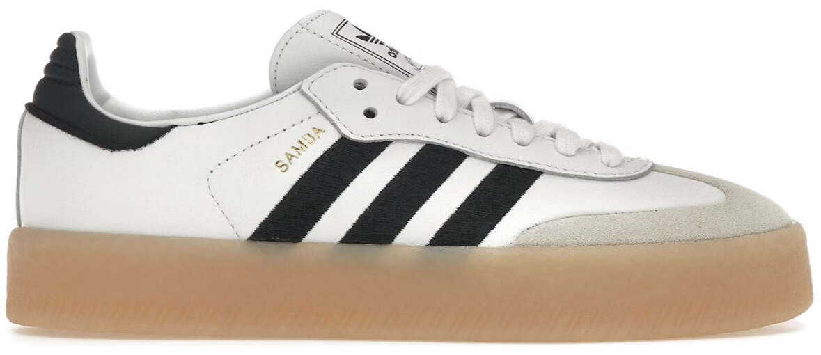 Adidas Sambae 'White Black Gum' + BRINDES