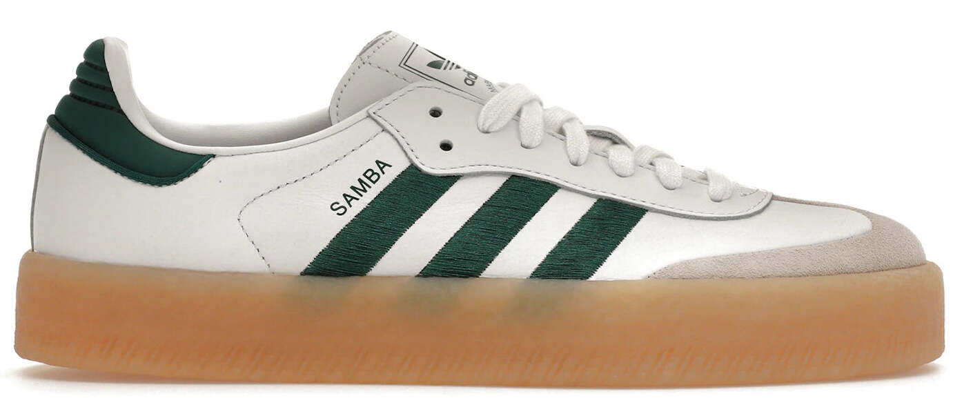 Adidas Sambae 'Cloud White Collegiate Green'