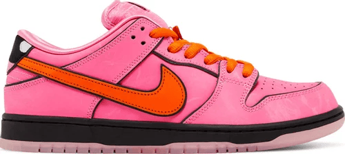 Nike Dunk Low SB x Meninas Superpoderosas "Blossom" Rosa