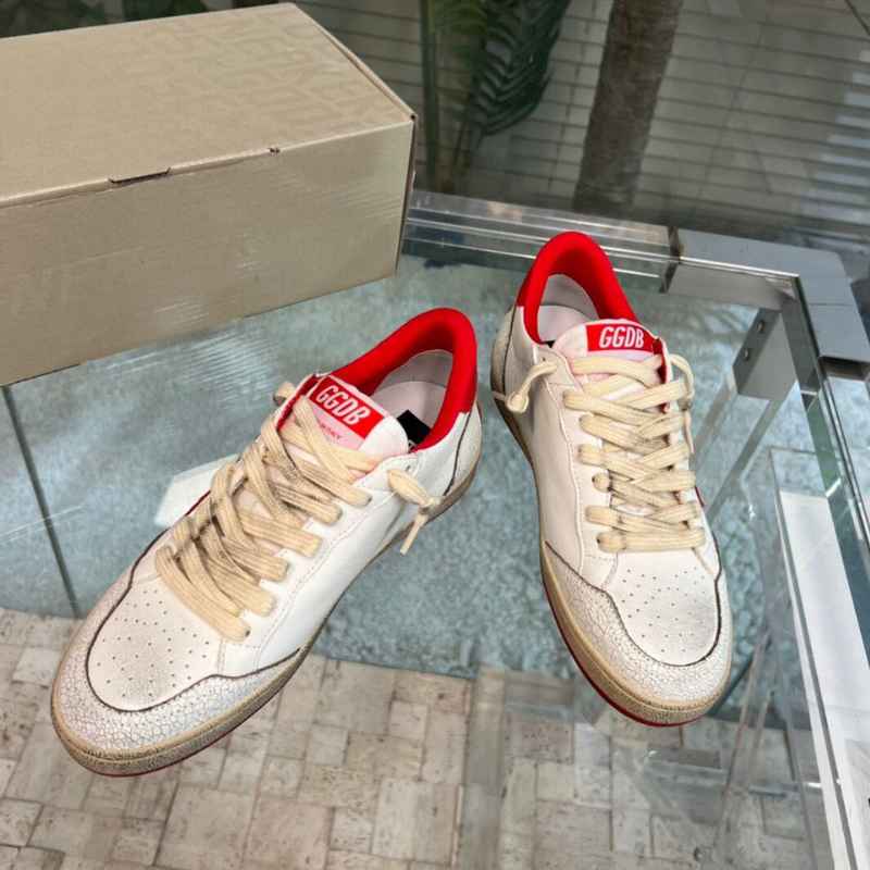 Golden Goose Ball Star 'Sneakers' White Red