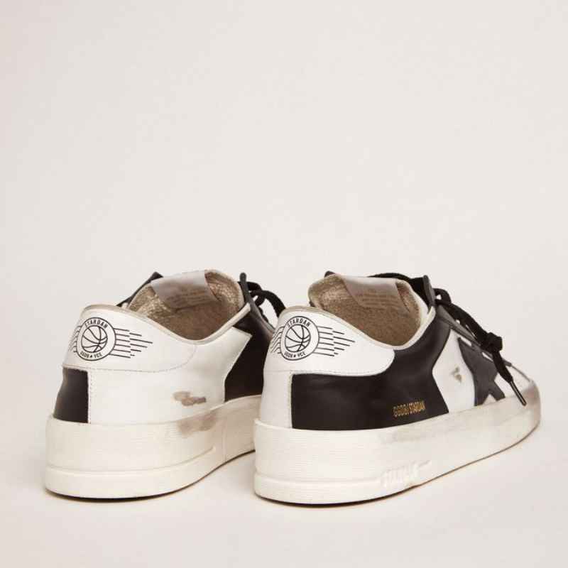 Golden Goose Stardan Black White