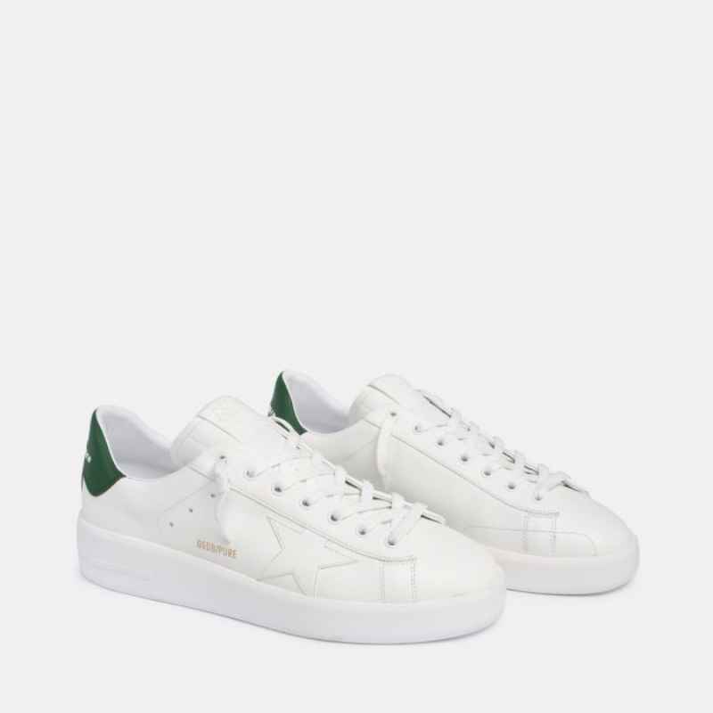 Golden Goose Purestar White Green