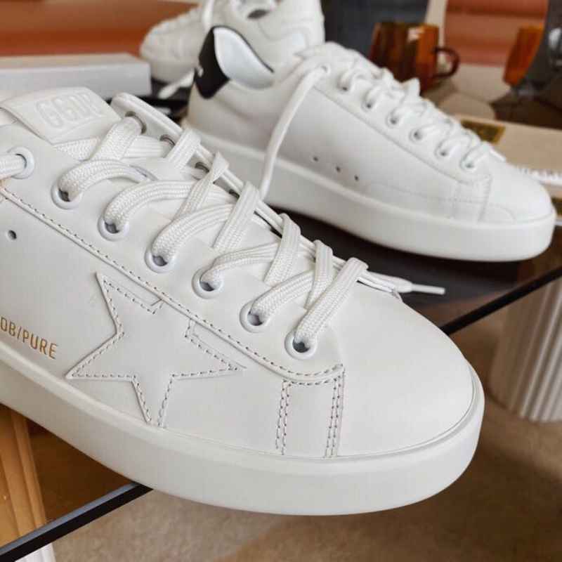 Golden Goose Purestar White Black