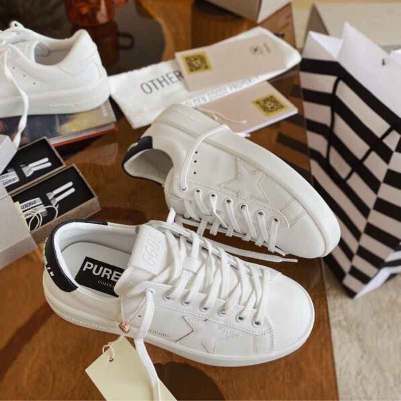 Golden Goose Purestar White Black