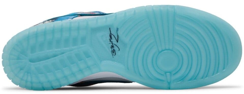 Nike Dunk Low SB x Futura "Bleached Aqua"
