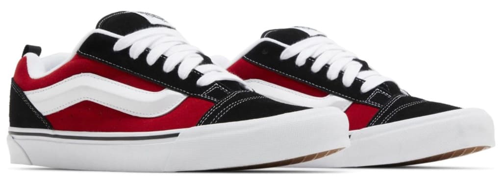 Vans Knu Skool Black Red